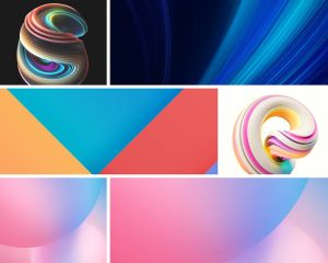 Download Xiaomi Mi5X and MiUI 9 Stock Wallpapers [1080 x 1920 pixels]