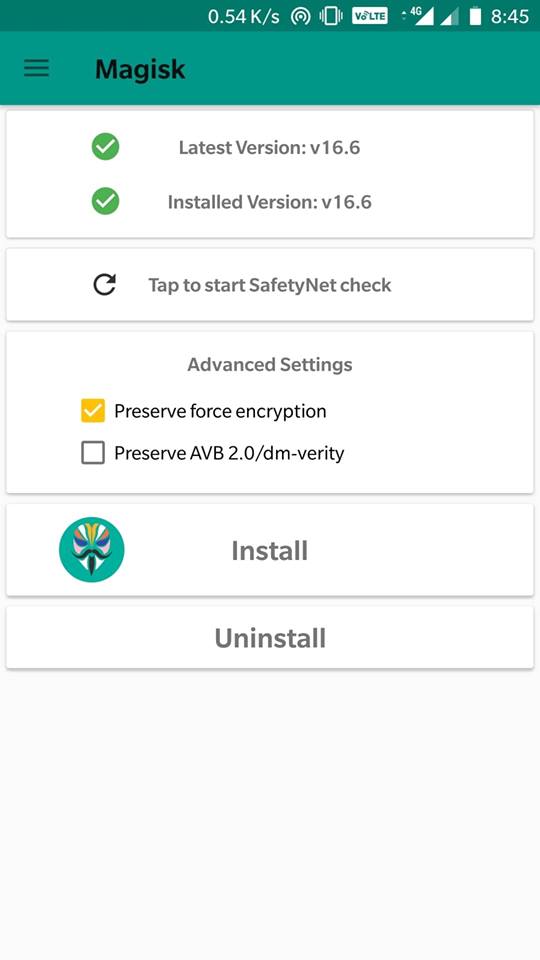Magisk 16.6