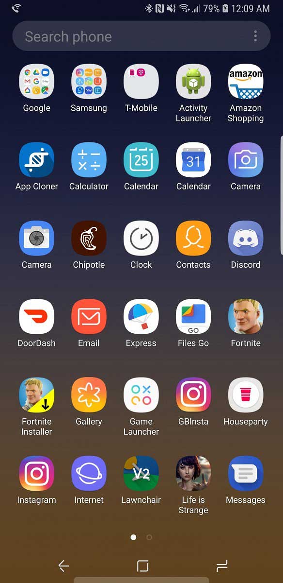 Samsung Experience 10 Screenshot