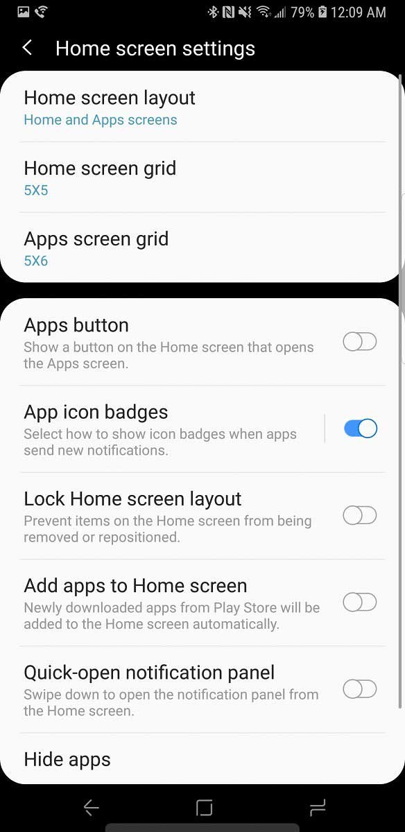 Samsung Experience 10 Screenshot