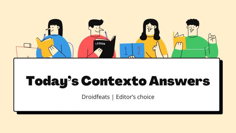 Todayโs Contexto Answers (April 28, 2026) Todayโs Contexto Answers (April 28, 2026)