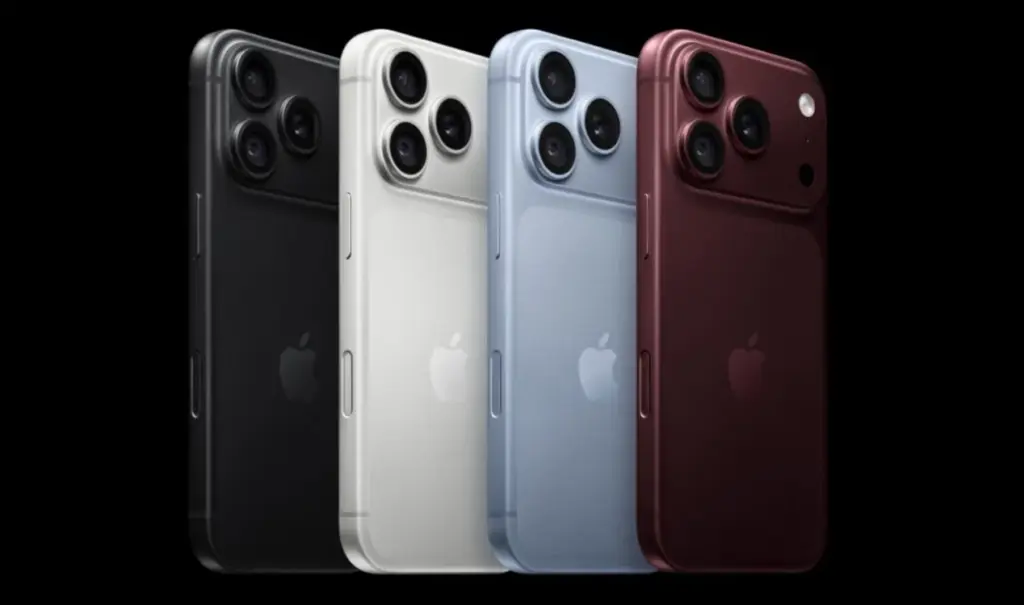 Caviar custom iPhone 18 Pro smartphone with brushed titanium rear finish.