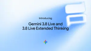 Google Launches Gemini 3.8 Live AI Voice Models Google Launches Gemini 3.8 Live AI Voice Models