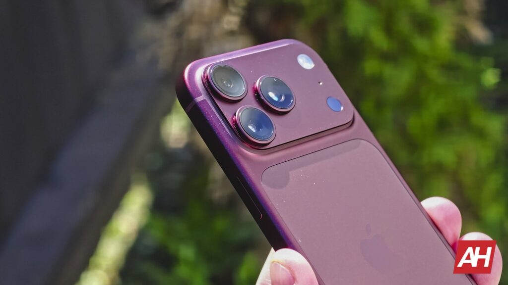 Close-up view of the internal circuitry and modem chips inside an iPhone 18 Pro Max.