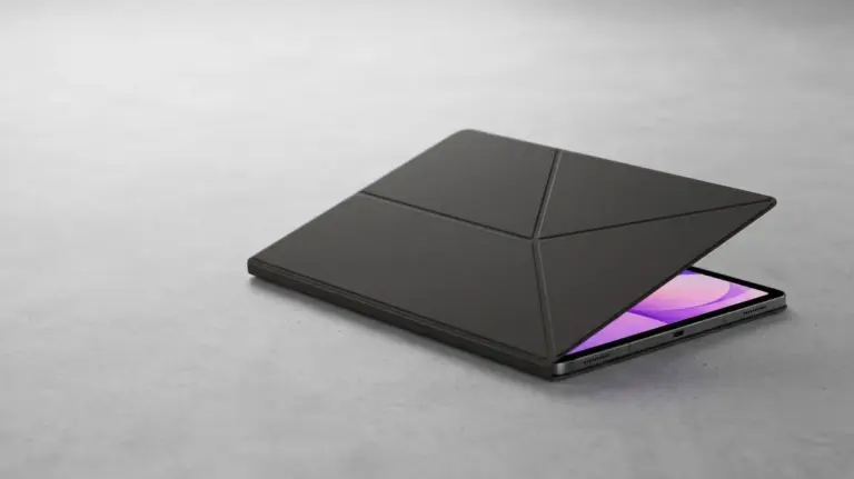 Galaxy Tab S12+ Book Cover Renders Surface in Two Colors