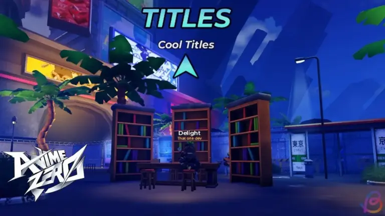 Anime Zero Titles Add 28 Stat Buffs Across Character Builds