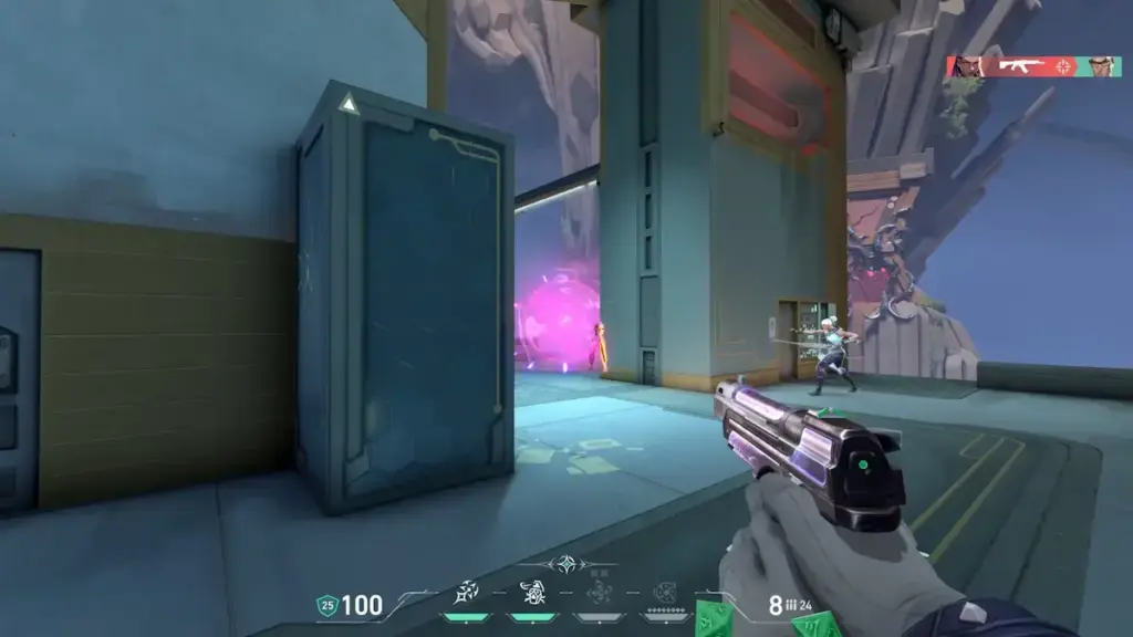 Hush's Displacement pulling players toward a detonation point